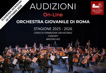 AUDIZIONI OTTOBRE 2025